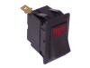 Weather resistant rocker switch - red - #58328-04