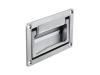 Recessed pull handle - Chrome - 4-3/8